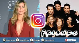 Jennifer Aniston inaugura su Instagram con actual foto de 'Friends' y las redes sociales estallaron