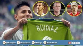 ¿Quién vende más camisetas? Zlatan, Rooney, Schweinsteiger o Ruidíaz