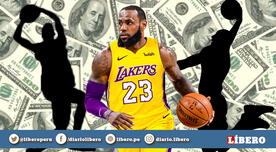 NBA 2019-20: ¿Qué deportistas están en el top 10 de los que más dinero ganan? 