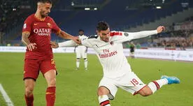 AC Milan cayó por 1-2 ante la Roma por la fecha 9 de la Serie A