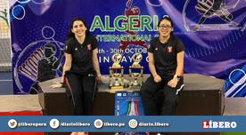 Bádminton: Daniela Macías y Dánica Nishimura obtuvieron medalla de oro en Argelia y siguen apuntando a Tokio 2020 [FOTO]