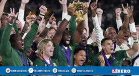 Rugby: Sudáfrica consiguió su tercer título mundial tras vencer en la final a Inglaterra [VIDEO]