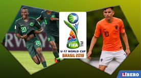 Holanda venció a Nigeria 3-1 y avanzó a cuartos de final del Mundial Sub-17