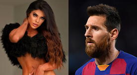 ¡Qué dirá Antonella! Miss Bumbum le dedica video hot a Messi
