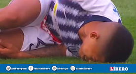 Alianza Lima vs Sport Huancayo EN VIVO: Kevin Quevedo y la brutal patada que recibió de Corrales [VIDEO]