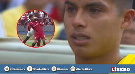 Universitario: Anthony Osorio derramó lágrimas tras salir del partido por decisión técnica [VIDEO]
