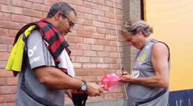 Jorge Jesus y el enorme gesto con los hinchas de Flamengo que alquilaron casa aledaña a la Videna [VIDEO]