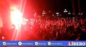 ¡Arman la fiesta en Barranco! 'Torcedores' del Flamengo y su algarabía de cara a la final de la Libertadores [VIDEOS]