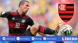 River Plate vs Flamengo: Lukas Podolski confirma ser hincha del 'mengao' [FOTO] 