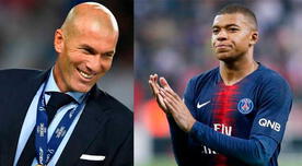 Zinedine Zidane le hace 'guiños' a Kylian Mbappe: "Estoy enamorado"