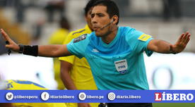 ¡Lo último! Diego Haro será el árbitro del primer Alianza Lima vs. Sporting Cristal [FOTO]