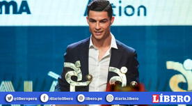 Cristiano Ronaldo no asistió al Balón de oro para recibir premio MVP de la Serie A de Italia [VIDEO]