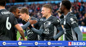 Leicester vuelve a la pelea con un Jamie Vardy impresionando con sus goles [VIDEO]
