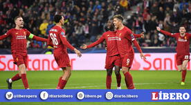 Liverpool derrotó 2-0 al Red Bull Salzburgo y clasificó a los octavos de la Champions [RESUMEN Y GOLES]