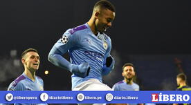 Con hat-trick de Gabriel Jesus: Manchester City goleó 4-1 al Dinamo Zagreb y lo eliminó de la Champions League [RESUMEN Y GOLES]