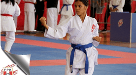 Conoce a la karateca de 13 años y del programa Juntos que ganó medalla de oro en Campeonato Nacional