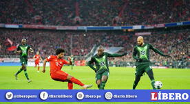 Bayern Múnich ganó 2-0 al Wolfsburgo por la fecha 17 de la Bundesliga
