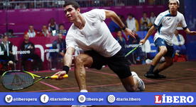 Squash: Diego Elías ascendió al sexto lugar del ranking mundial PSA World Tour [FOTO]