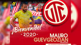¡Oficial! Mauro Guevgeozián nuevo jugador del UTC temporada 2020 