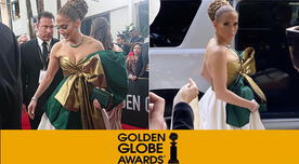 Globos de Oro 2020: Jennifer Lopez recibe críticas por su extravagante vestido en la premiación