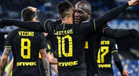 Inter venció 3-1 a Napoli por la fecha 18 de la Serie A de Italia [RESUMEN] 