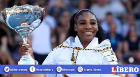 Serena Williams ganó su primer título luego de tres años [VIDEO]