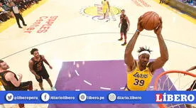 Lakers derrotó 128-99 a los Cavaliers por la NBA