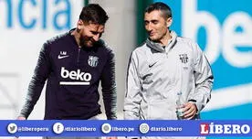 “Gracias por todo, míster”: Messi despidió a Valverde con emotivo mensaje en Instagram