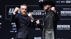 McGregor vs Cowboy: revive las mejores frases de ambos en la previa de UFC 246