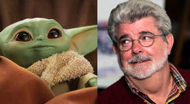 El preciso momento en que George Lucas conoce a Baby Yoda [FOTO]