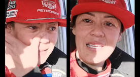 Dakar 2020: Fernanda Kanno se quebró de emoción tras superar las complicaciones y acabar el rally raid [VIDEO]