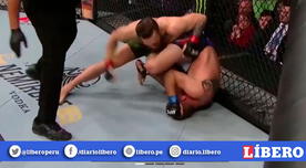 Revive el momento exacto en el que McGregor aseguró la victoria en el UFC 246 [VIDEO]