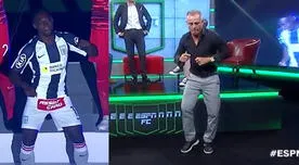 Julinho se atrevió a imitar el baile que hizo Cristian Zúñiga en "La Noche Blanquiazul" [VIDEO]