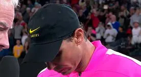 Rafael Nadal al borde de las lágrimas: "Pau Gasol me dijo que Kobe siempre estará con nosotros"