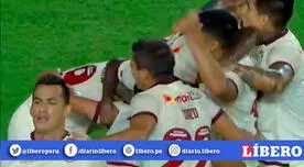 Universitario vs Carabobo: Federico Alonso de cabeza marca el 1-0 [VIDEO]