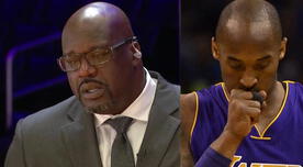 Shaquille O'Neal llora en vivo al recordar a Kobe Bryant: “Perdí un hermano menor” [VIDEO]