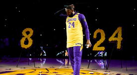 Angeles Lakers le rinde tributo a Kobe Bryant con emocionante homenaje [VIDEO]