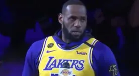 El emotivo discurso de LeBron James para Kobe Bryant en el partido de Los Lakers