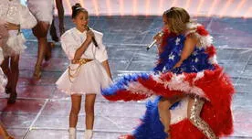 Super Bowl 2020: Hija de JLo y Marc Anthony cantó a dúo con su madre en el show de medio tiempo