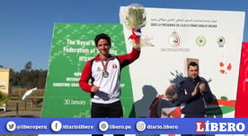Tiro: Alessandro de Souza obtuvo medalla de plata en Marruecos [FOTO]