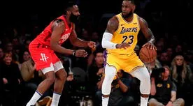 Lakers vs Rockets EN VIVO: juegan partido por la NBA 2020 [VIDEO]