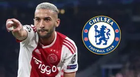 Premier League: Chelsea y Ajax llegaron a un acuerdo por Hakim Ziyech  
