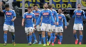 Napoli le ganó 1-0 a Inter por la primer semifinal de la Copa Italia 2020 [RESUMEN] 