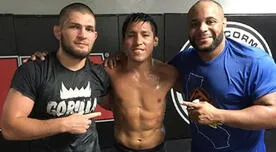 UFC: Enrique Barzola entrena con Khabib Nurmagomedov y Daniel Cormier 