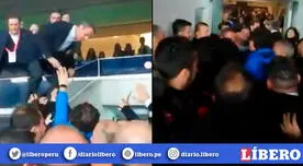 Presidente del Fenerbahce dejó su palco, bajó a la tribuna y peleó con los hinchas [VIDEO]