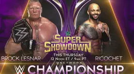 WWE Super ShowDown 2020: conoce fecha, hora y canales del evento   