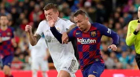 Real Madrid recuperó la punta de la liga española tras vencer 2-0 a Barcelona