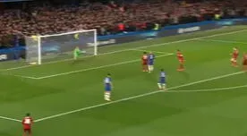 Willian anota el 1-0 de Chelsea en la FA Cup tras insólito error en salida de Liverpool