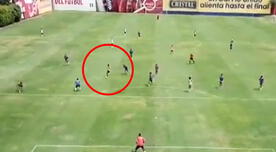 Óscar Pinto convirtió extraordinario golazo en el entrenamiento de la Selección Peruana Sub-20 [VIDEO]