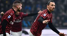 Zlatan Ibrahimovic y su nuevo gol con AC Milan, pero que no pudo evitar la derrota [VIDEO]